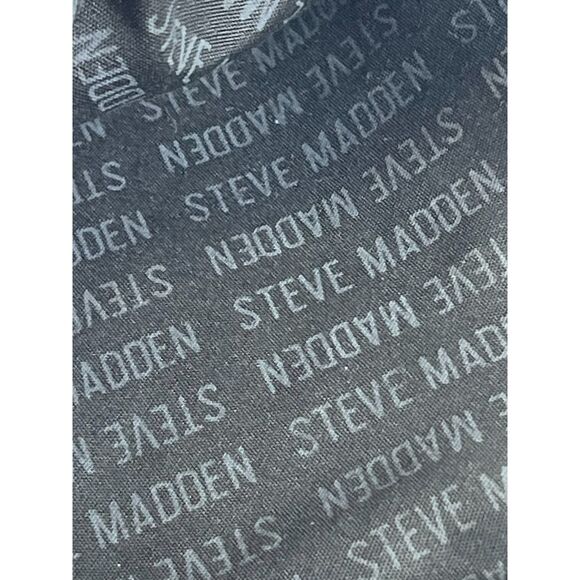 Steve Madden Brown Pebble Leather Cosmetic Travel Bag Gold Hardware Boho Cottage - Picture 4 of 7